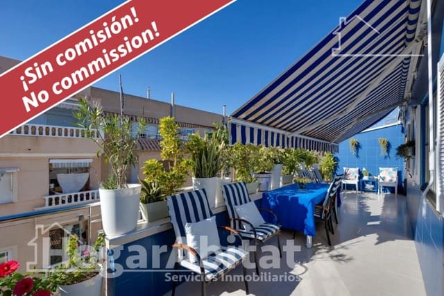 3 soverom Penthouse til salgs i Avenida Habaneras - Curva de Palangre, Torrevieja med svømmebasseng garasje - € 329 000 (Ref: 10100254)