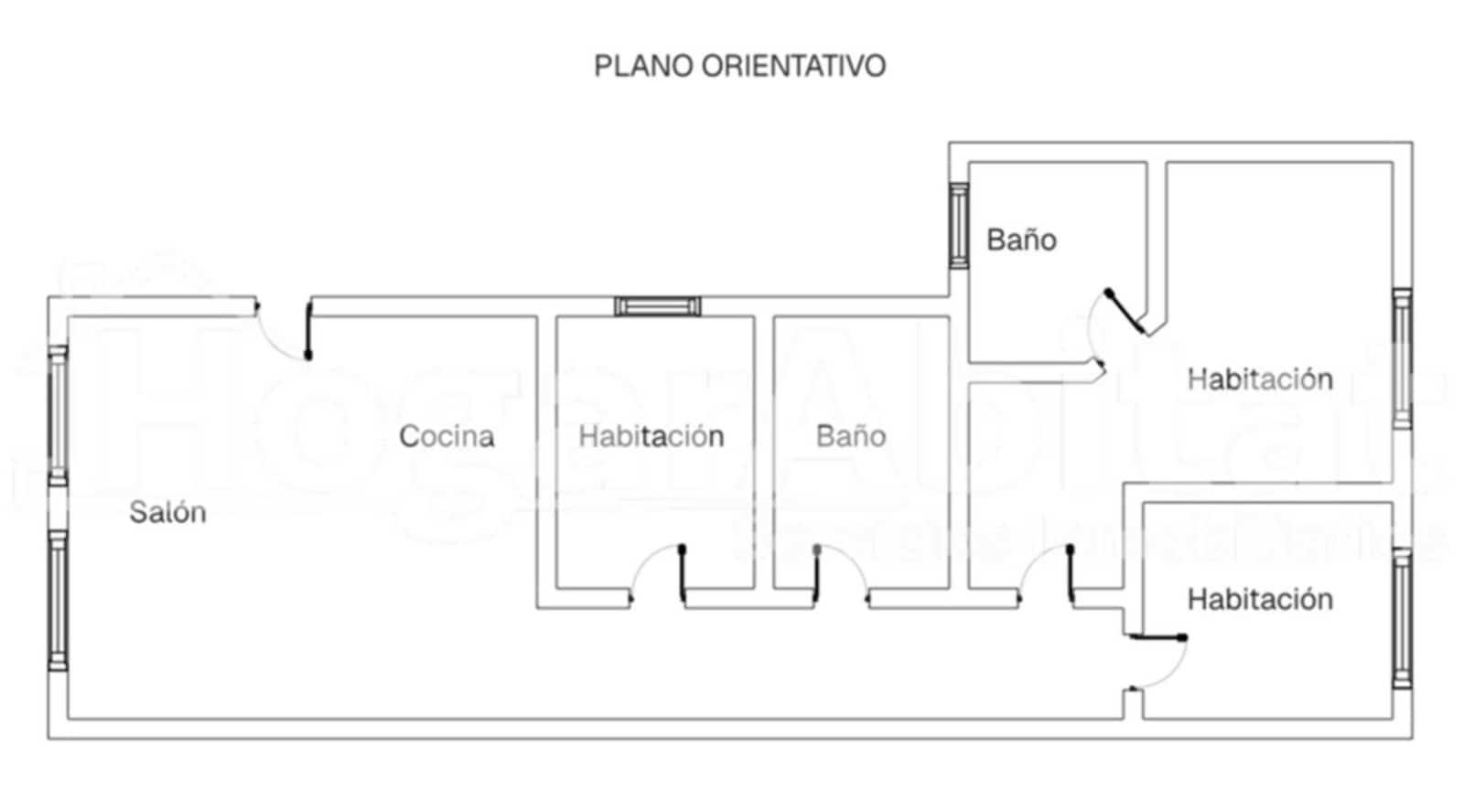 3 chambre Appartement à vendre à Alicante ville avec garage - 200 000 € (Ref: 10100261)
