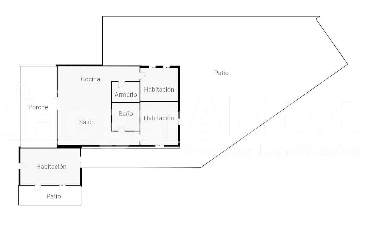 5 soveværelse Byhus til salg i Oliva med swimmingpool - € 590.000 (Ref: 10100264)