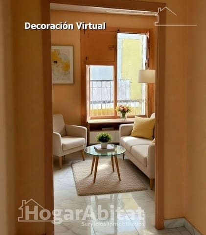 2 chambre Appartement à vendre à Ciutat Vella, Valence ville - 225 000 € (Ref: 10102709)