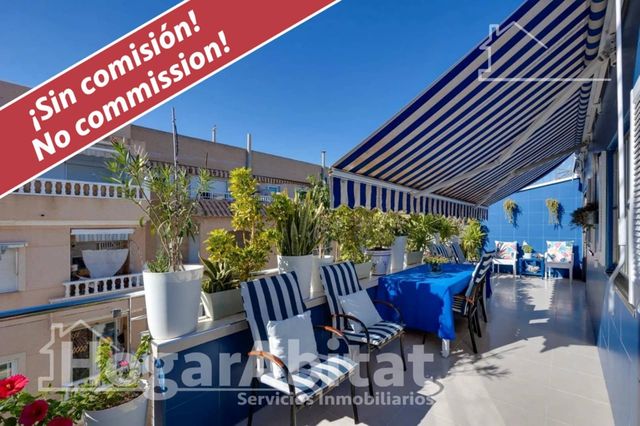 3 Zimmer Penthouse zu verkaufen in Avenida Habaneras - Curva de Palangre, Torrevieja mit Pool Garage - 329.000 € (Ref: 10109824)