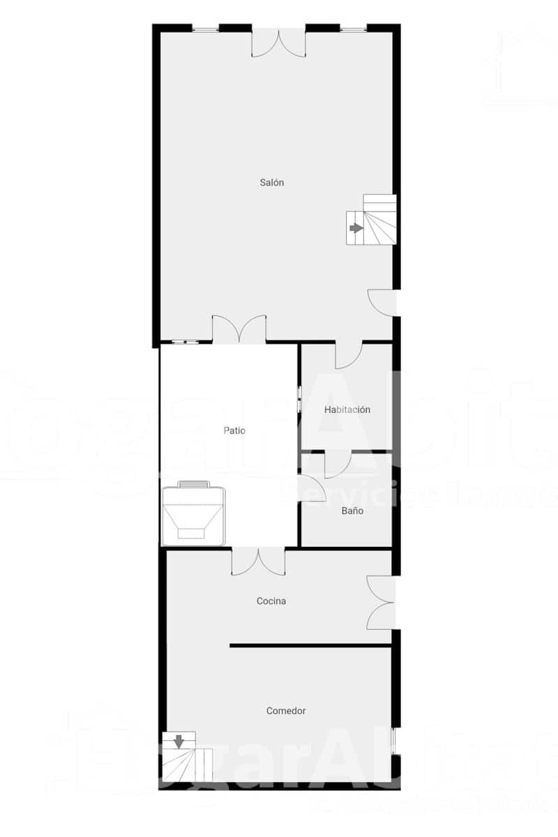6 bedroom Townhouse for sale in Bellreguard with pool garage - € 290,000 (Ref: 10115714)