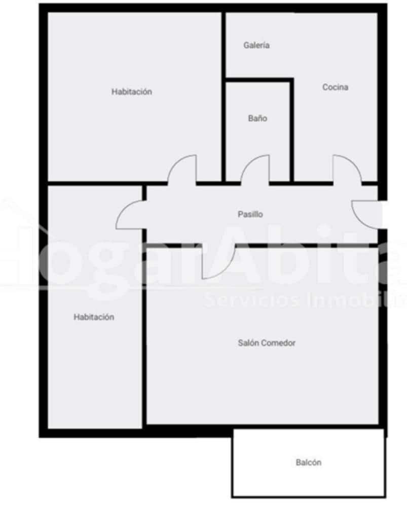2 soveværelse Lejlighed til salg i Castello de la Plana - € 99.900 (Ref: 10129604)