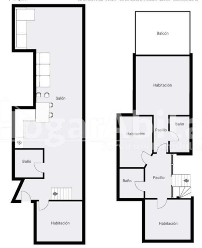 4 makuuhuone Kattohuoneisto myytävänä paikassa Castello de la Plana mukana 
autotalli - 285 000 € (Ref: 10129616)