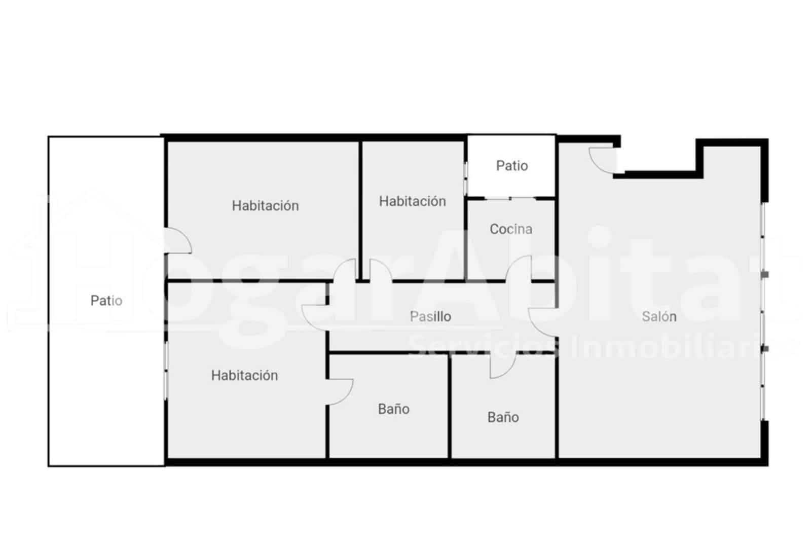3 Zimmer Wohnung zu verkaufen in Ondara - 235.000 € (Ref: 10132085)