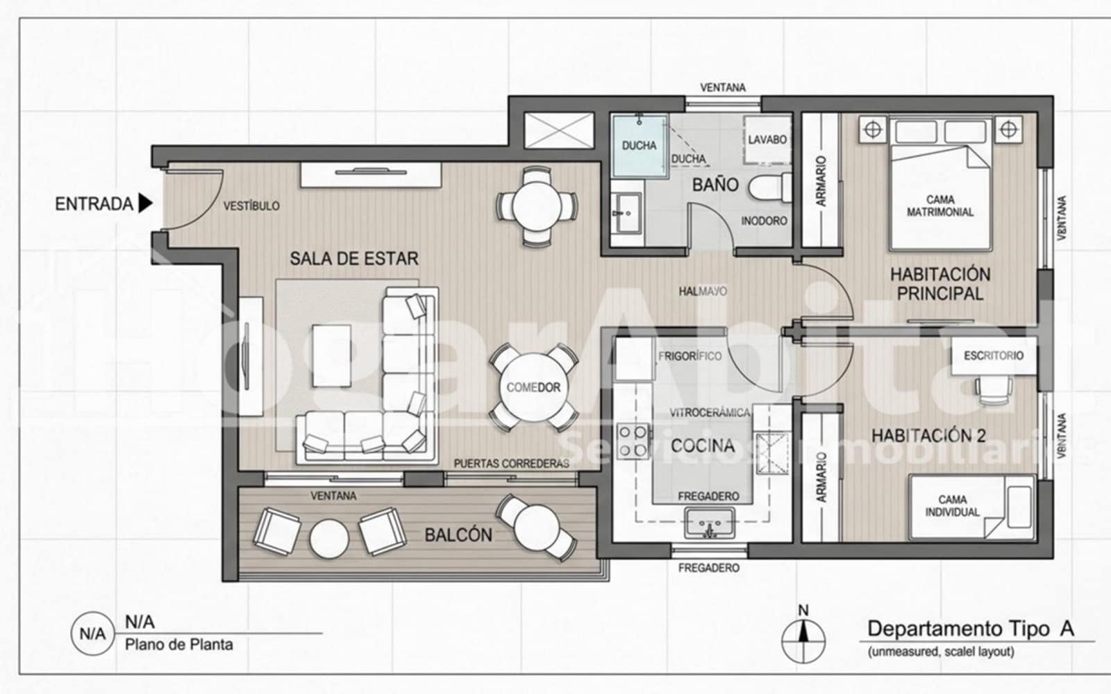 2 sovrum Lägenhet till salu i Punta Prima med pool garage - 169 000 € (Ref: 10139790)