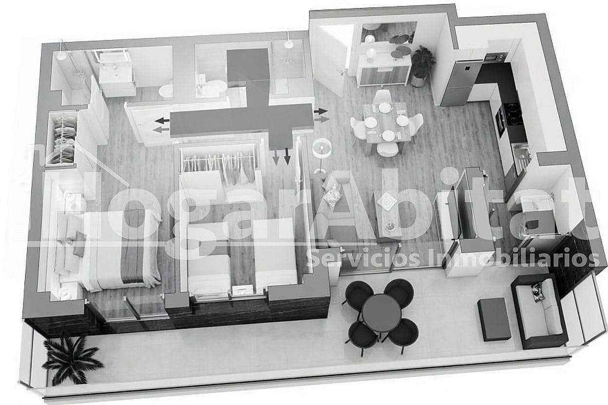2 sypialnia Mieszkanie na sprzedaż w Cabanes z basenem garażem - 445 000 € (Ref: 10155386)