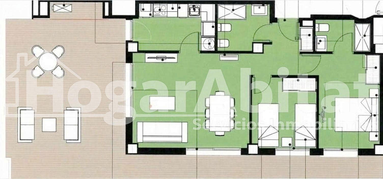 2 sypialnia Mieszkanie na sprzedaż w Cabanes z basenem garażem - 445 000 € (Ref: 10155386)