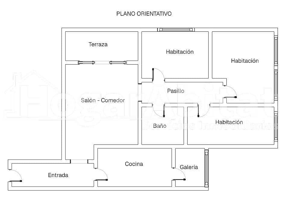3 soverom Leilighet til salgs i Alicante by - € 195 000 (Ref: 10155390)