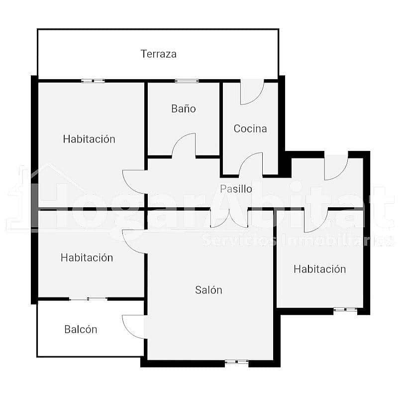 3 Zimmer Wohnung zu verkaufen in Palmera - 105.000 € (Ref: 10155391)