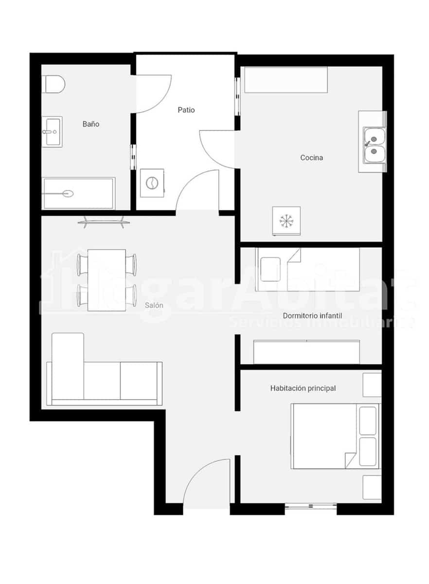 2 bedroom Townhouse for sale in Oliva - € 65,000 (Ref: 10155405)