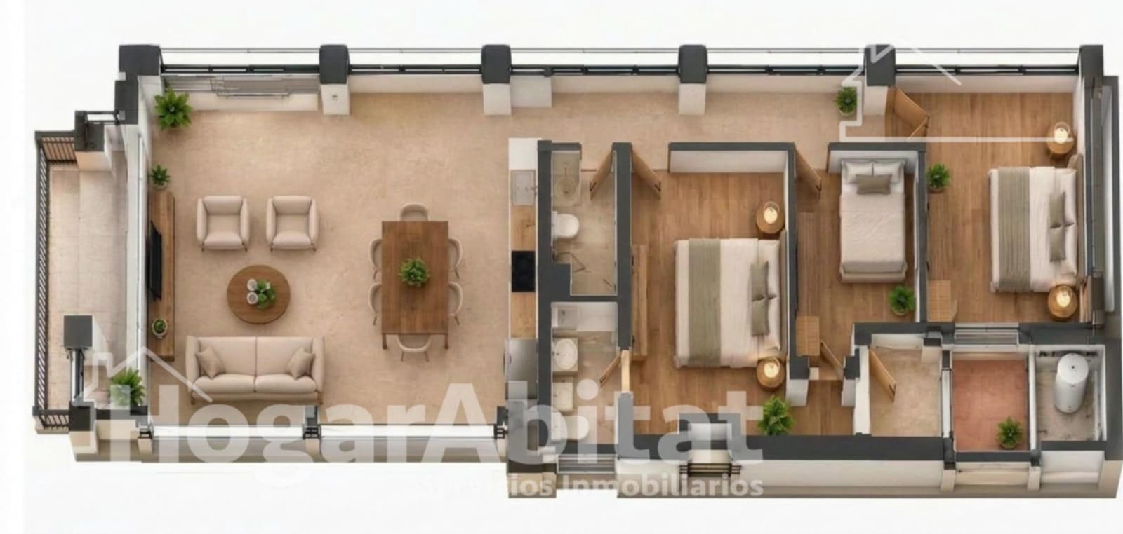 3 bedroom Flat for sale in Elche / Elx - € 170,000 (Ref: 10159793)