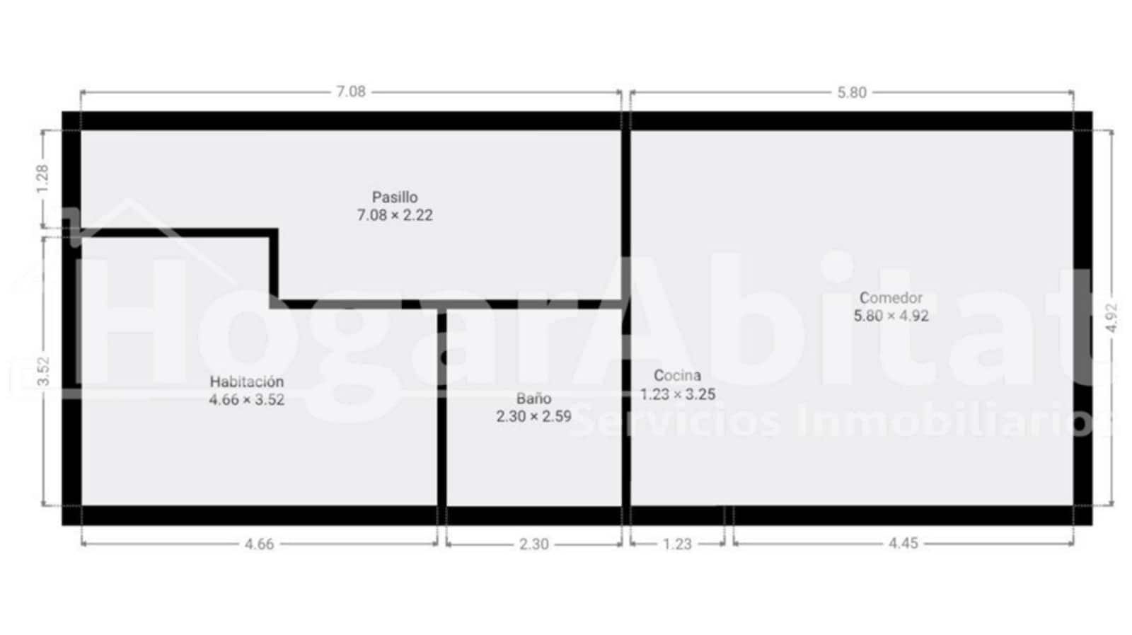1 bedroom Flat for sale in Valencia city - € 135,000 (Ref: 10161573)