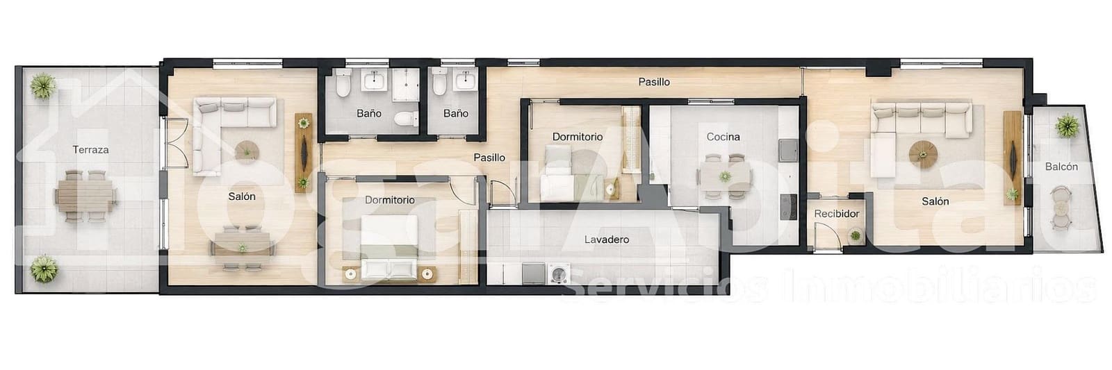 3 soverom Leilighet til salgs i Gandia - € 219 900 (Ref: 10166766)