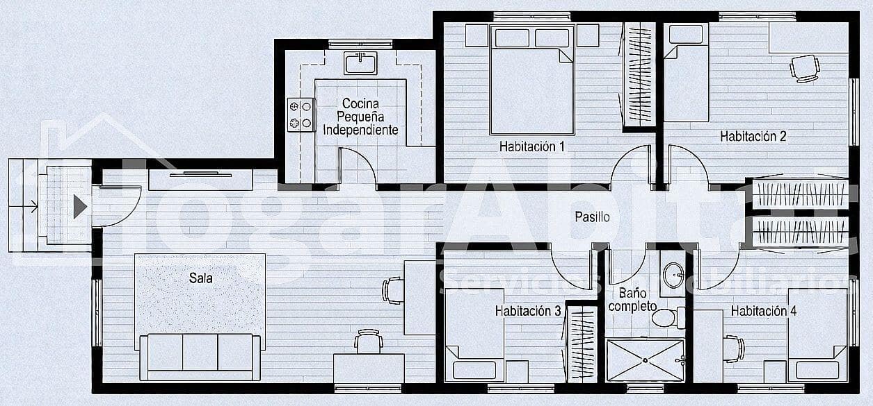 2 slaapkamer Flat te koop in Vinaros - € 147.900 (Ref: 10168526)