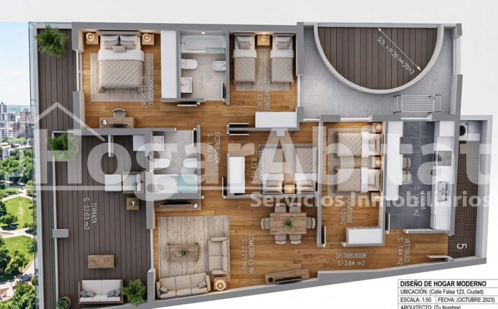 4 soverom Leilighet til salgs i Aguadulce (Almeria) med svømmebasseng garasje - € 285 000 (Ref: 10171791)