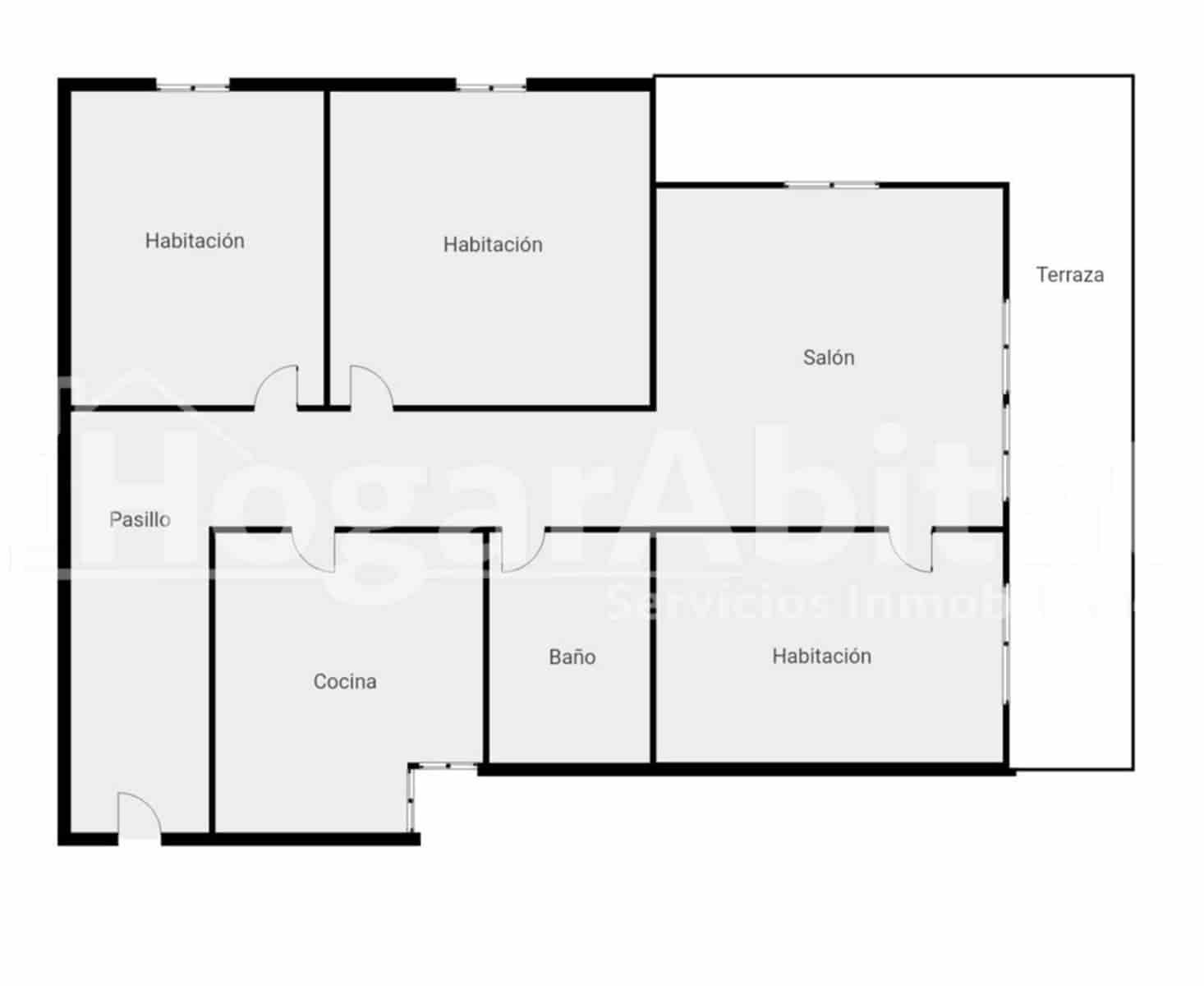 3 sypialnia Mieszkanie na sprzedaż w Oliva - 234 000 € (Ref: 10174041)