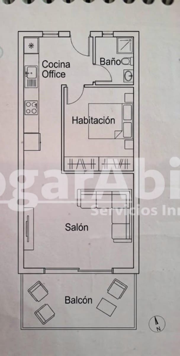1 bedroom Flat for sale in Cullera - € 145,000 (Ref: 10180707)