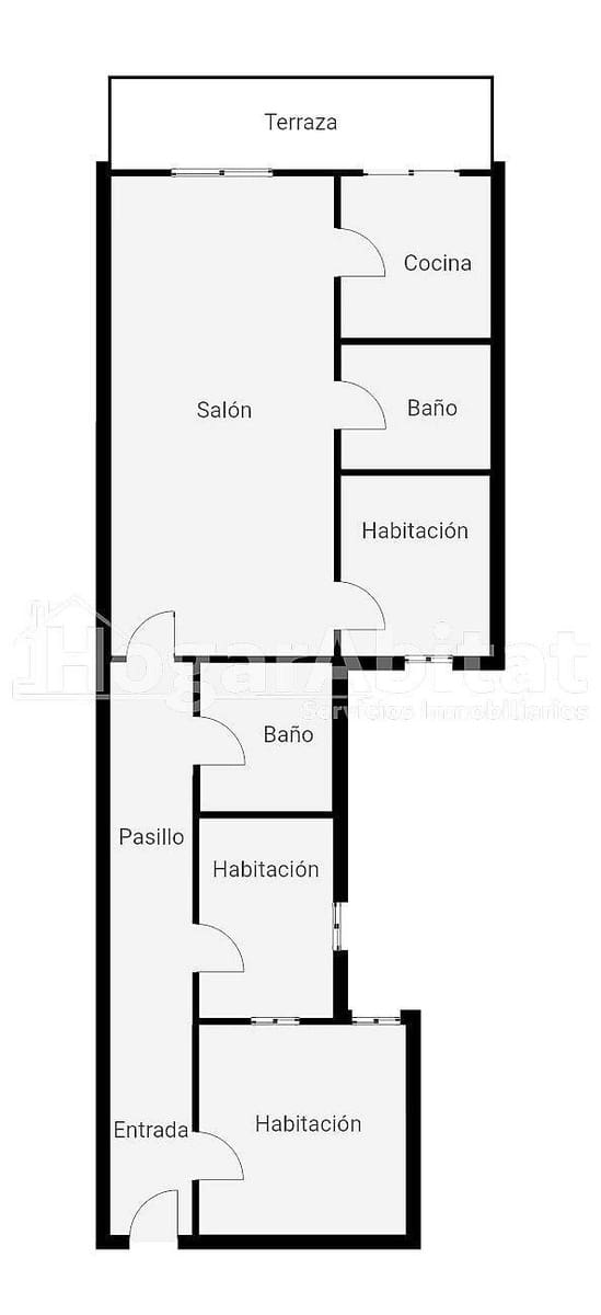 3 quarto Apartamento para venda em Beniarjo com garagem - 185 000 € (Ref: 10180710)