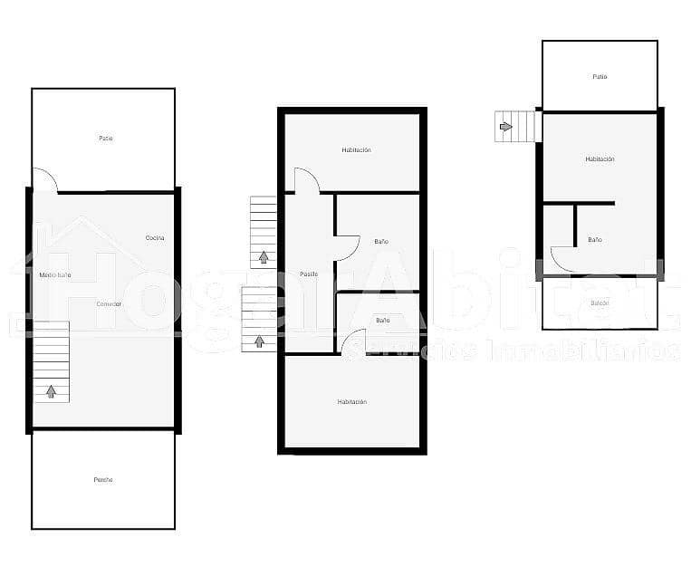 3 slaapkamer Rijtjeshuis te koop in Santa Pola met zwembad garage - € 349.000 (Ref: 10187175)