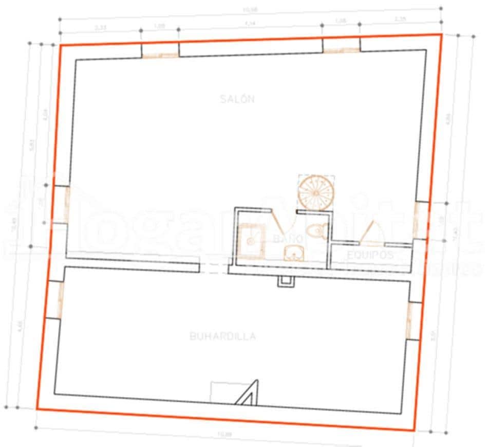 5 sovrum Villa till salu i Pla de Corrals med garage - 210 000 € (Ref: 10187179)