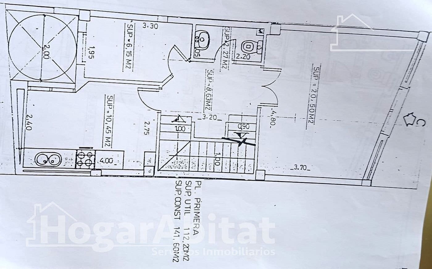 3 soveværelse Rækkehus til salg i Borriol med swimmingpool garage - € 299.999 (Ref: 7407878)