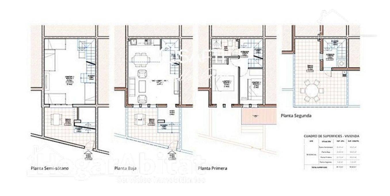 3 quarto Moradia em Banda para venda em La Mata com piscina garagem - 224 500 € (Ref: 8479544)