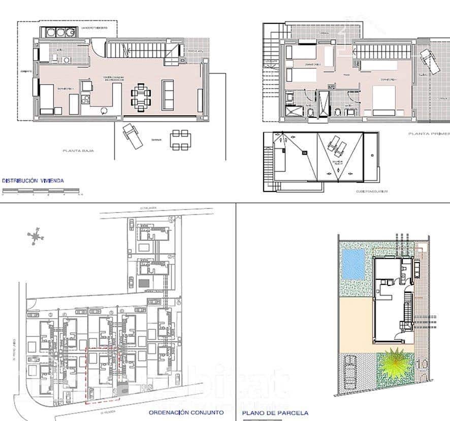 3 soveværelse Villa til salg i La Marina del Pinet med swimmingpool garage - € 535.000 (Ref: 8481935)