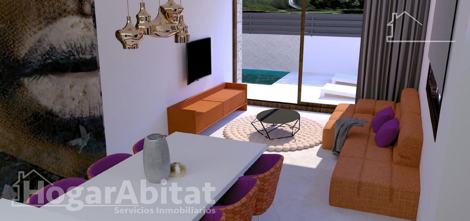 3 soveværelse Villa til salg i Almeria by med swimmingpool garage - € 429.000 (Ref: 8484637)