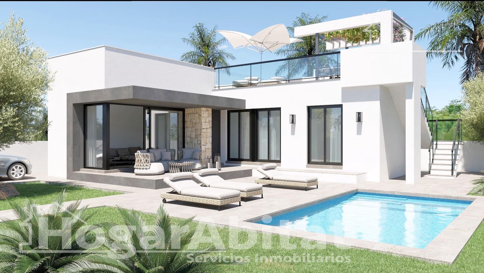 3 camera da letto Villa in vendita in Els Poblets con piscina garage - 455.000 € (Rif: 8574111)