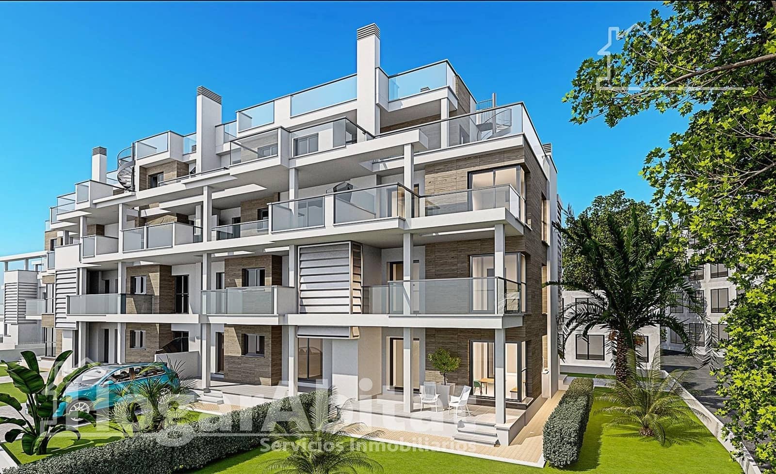 2 soveværelse Penthouse til salg i Denia med swimmingpool garage - € 399.000 (Ref: 8589057)