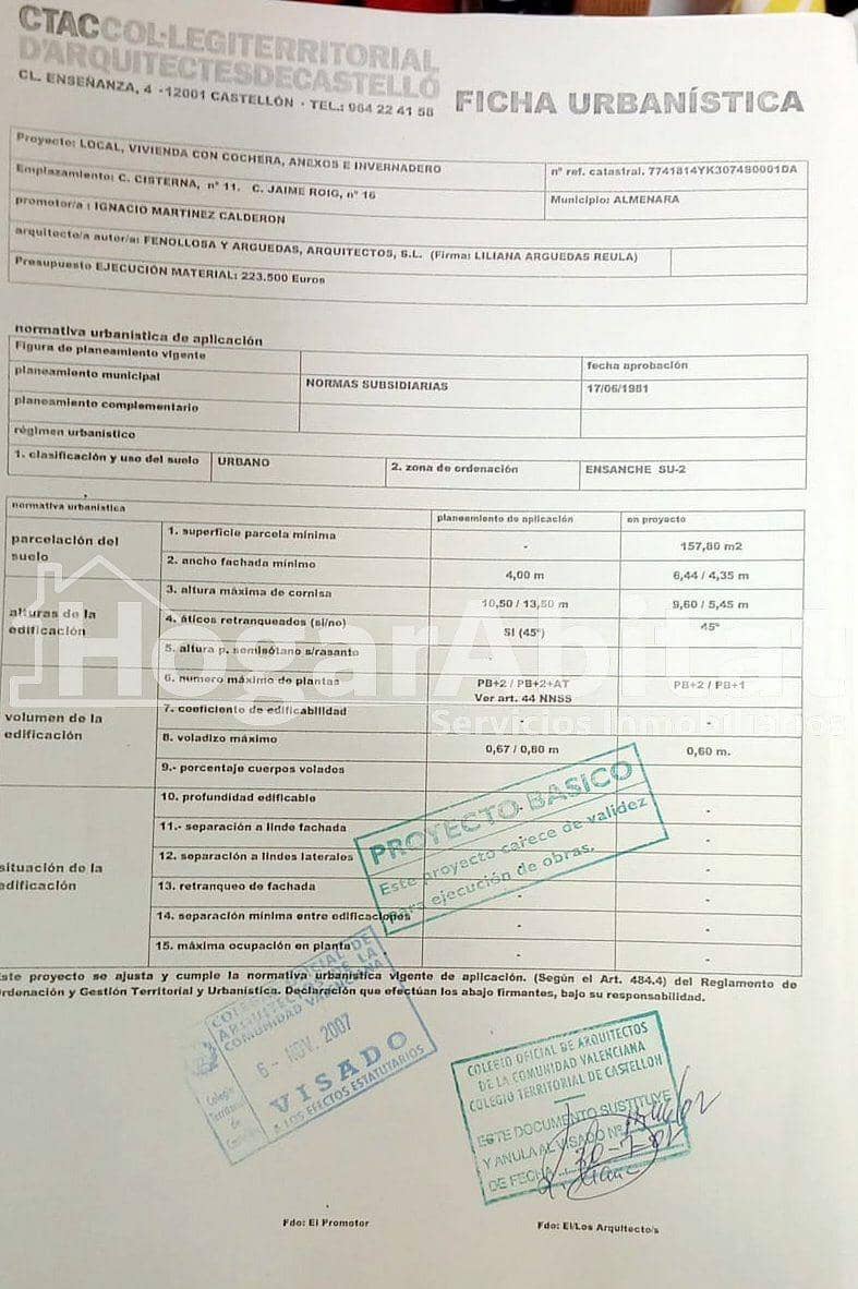 Terrain à Bâtir à vendre à Almenara - 71 000 € (Ref: 8601636)