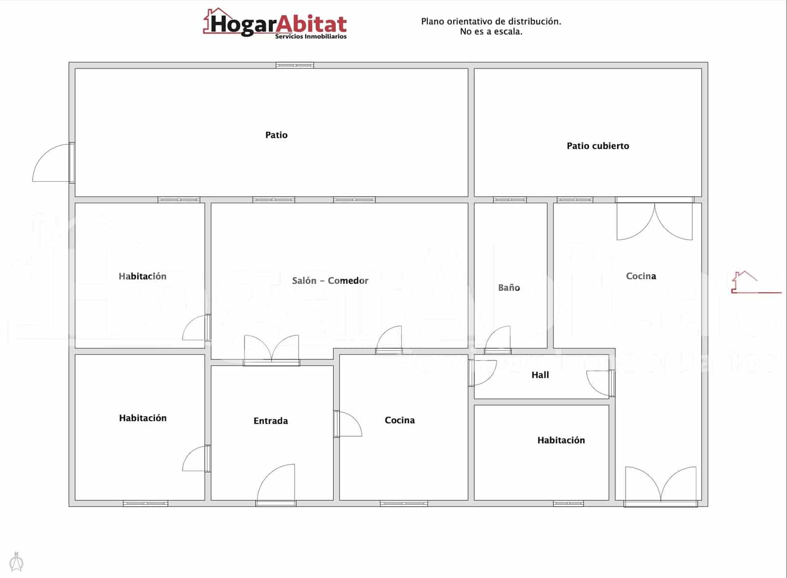 7 bedroom Townhouse for sale in Cortes de Pallas with garage - € 120,000 (Ref: 8662936)