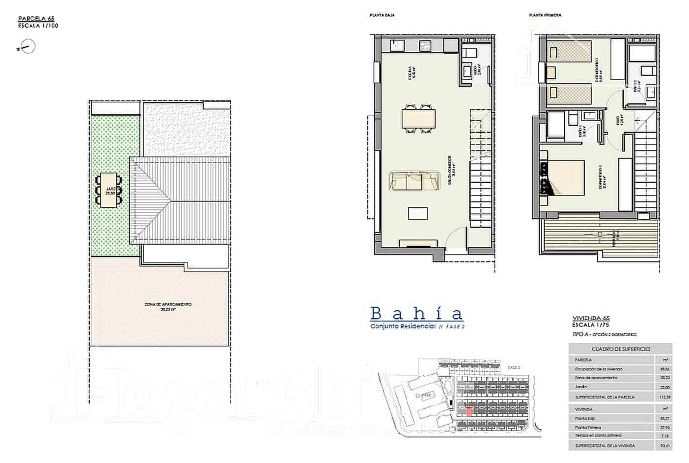 3 soveværelse Rækkehus til salg i Gran Alacant med swimmingpool garage - € 312.000 (Ref: 8713316)