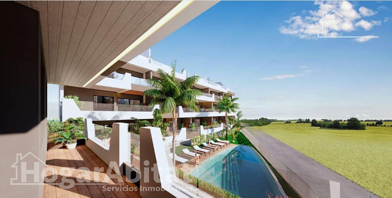 2 soveværelse Penthouse til salg i Los Palacios med swimmingpool garage - € 269.900 (Ref: 8713321)