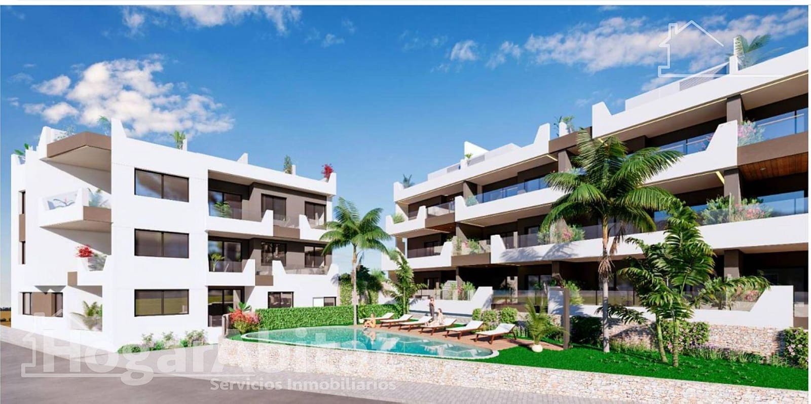 2 soveværelse Penthouse til salg i Los Palacios med swimmingpool garage - € 269.900 (Ref: 8713321)