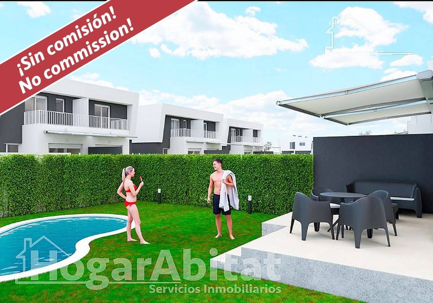 2 soveværelse Semi-Rækkehus til salg i Oropesa  med swimmingpool garage - € 349.000 (Ref: 8727884)