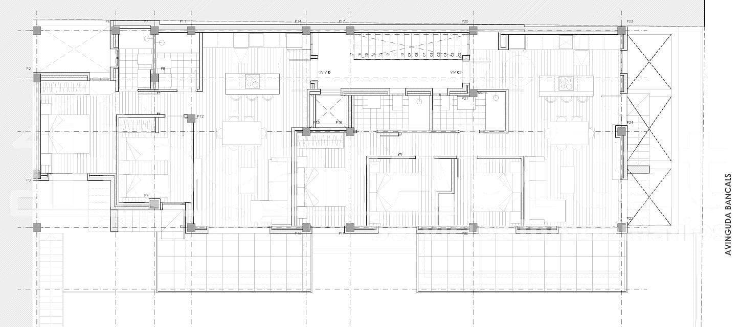 3 makuuhuone Asunto myytävänä paikassa Oliva mukana uima-altaan 
autotalli - 395 000 € (Ref: 8857115)