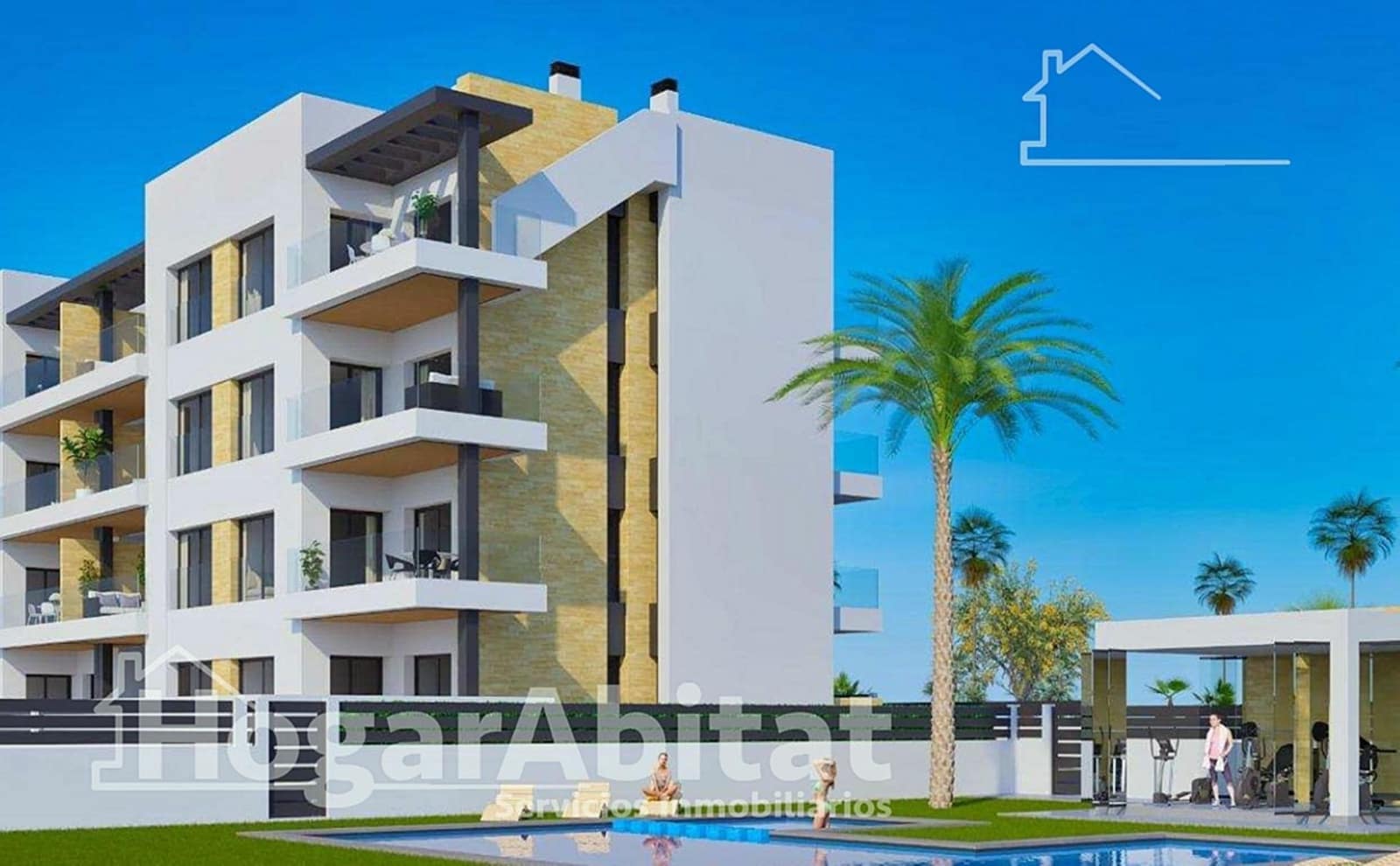 Piso de 2 habitaciones en Torrevieja en venta con piscina garaje - 244.900 € (Ref: 8988558)