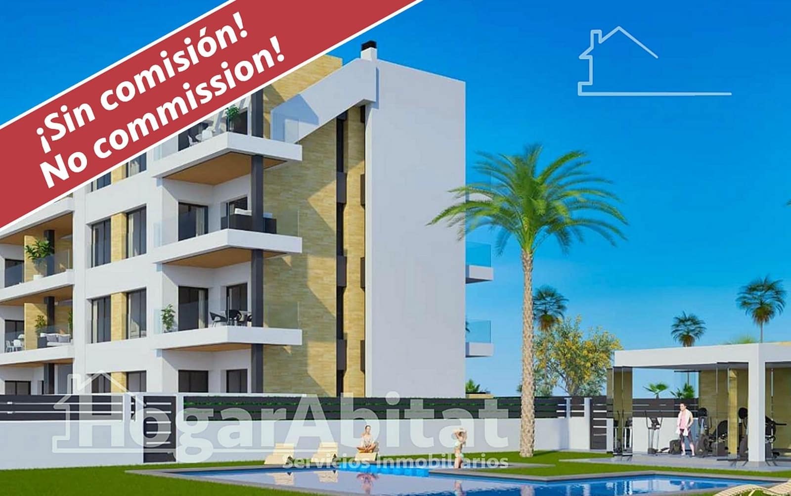 Piso de 2 habitaciones en Torrevieja en venta con piscina garaje - 244.900 € (Ref: 8988558)