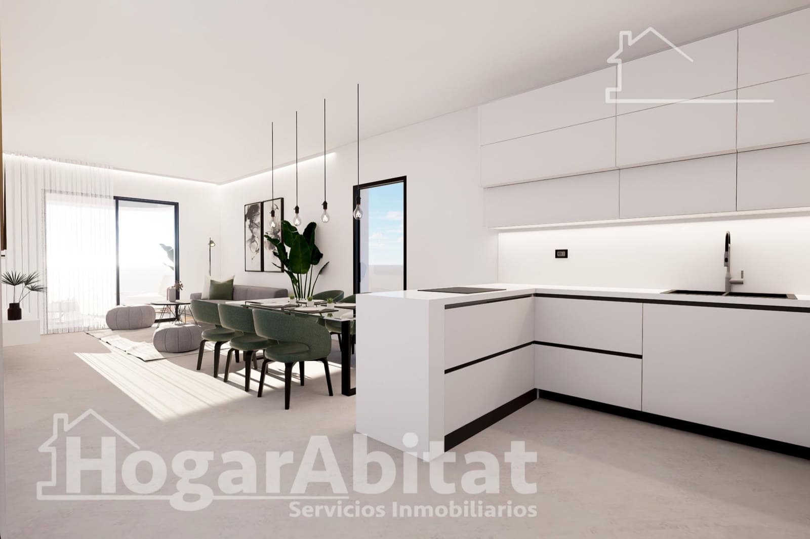 2 soveværelse Penthouse til salg i Finestrat med swimmingpool garage - € 369.900 (Ref: 9016198)