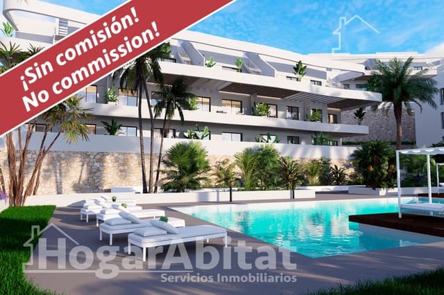 2 soveværelse Penthouse til salg i Finestrat med swimmingpool garage - € 369.900 (Ref: 9016198)