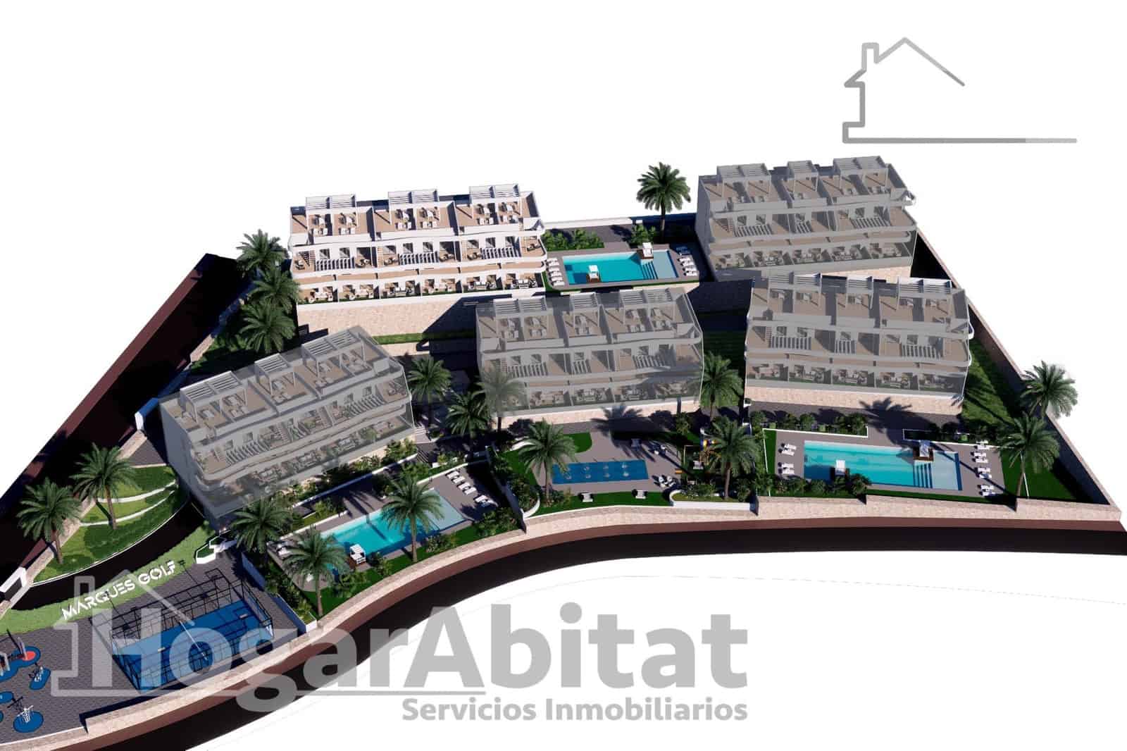 2 soveværelse Penthouse til salg i Finestrat med swimmingpool garage - € 369.900 (Ref: 9016198)