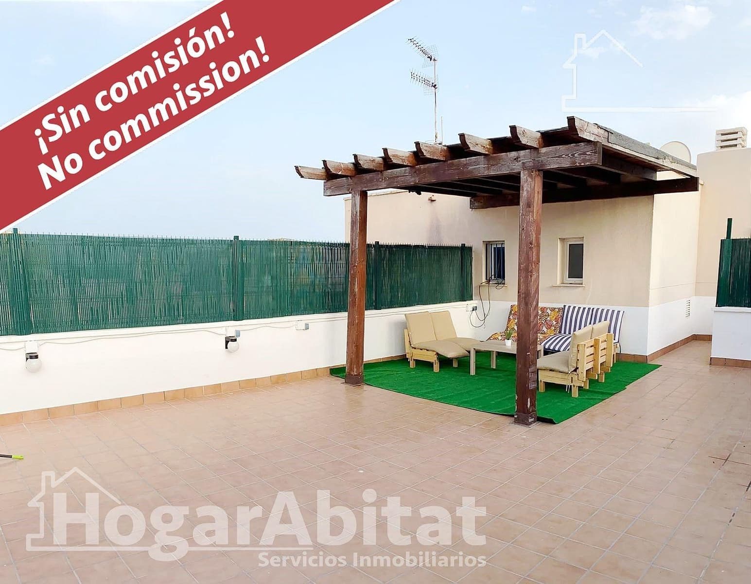 2 soverom Penthouse til salgs i Garrucha med svømmebasseng - € 190 000 (Ref: 9016204)