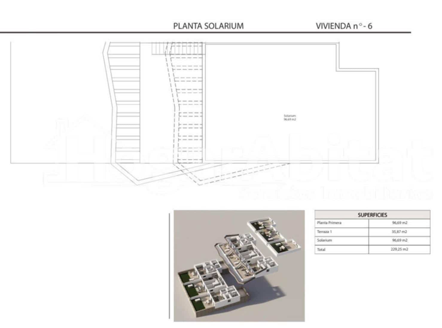 2 soveværelse Penthouse til salg i Finestrat med swimmingpool garage - € 409.900 (Ref: 9016205)