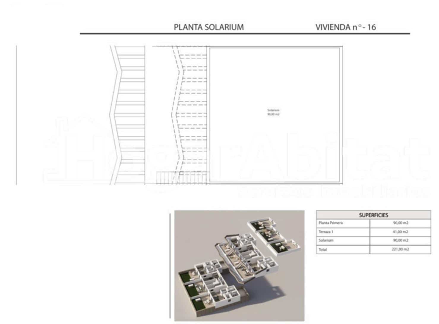 2 soveværelse Penthouse til salg i Finestrat med swimmingpool garage - € 409.900 (Ref: 9016205)