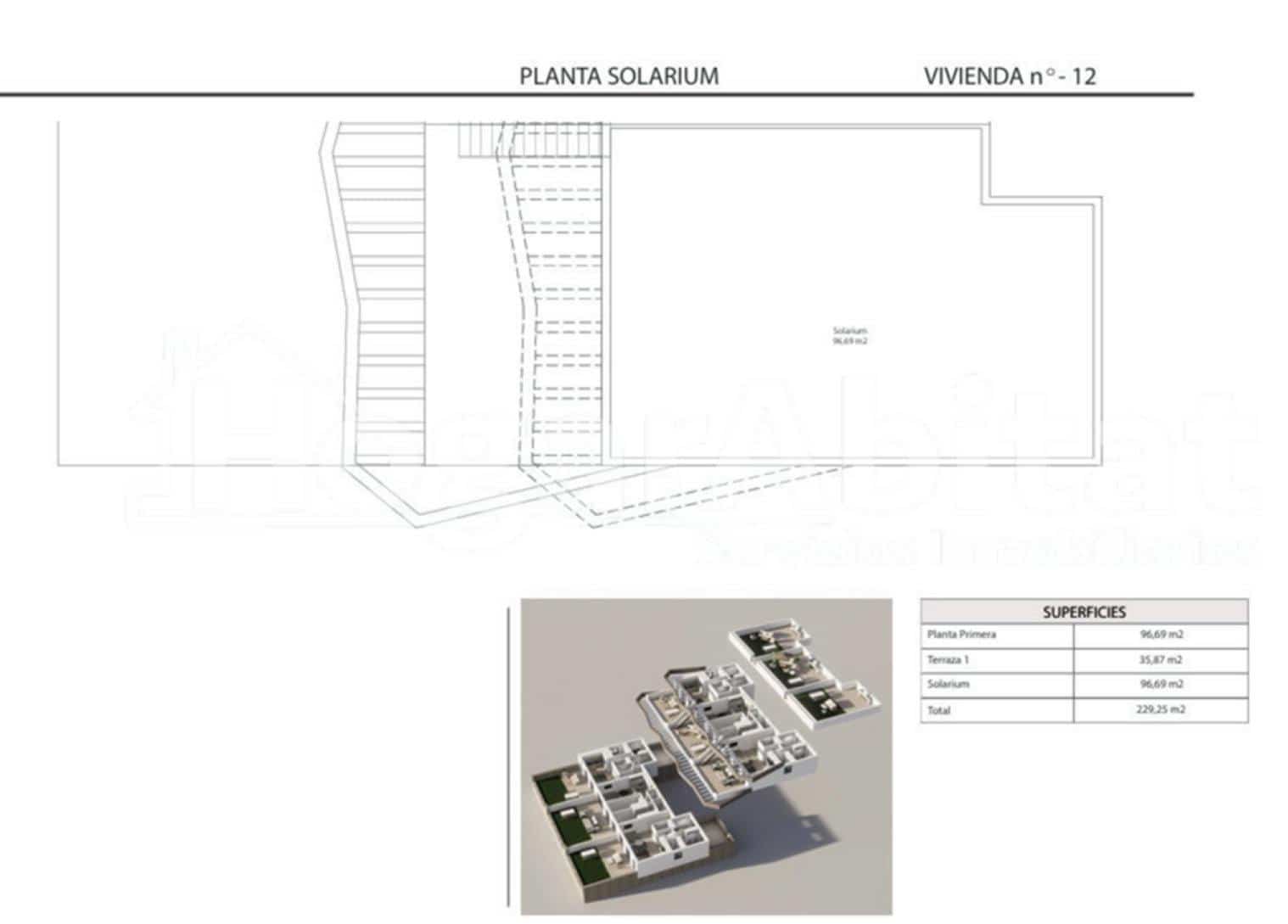 2 soveværelse Penthouse til salg i Finestrat med swimmingpool garage - € 409.900 (Ref: 9016205)