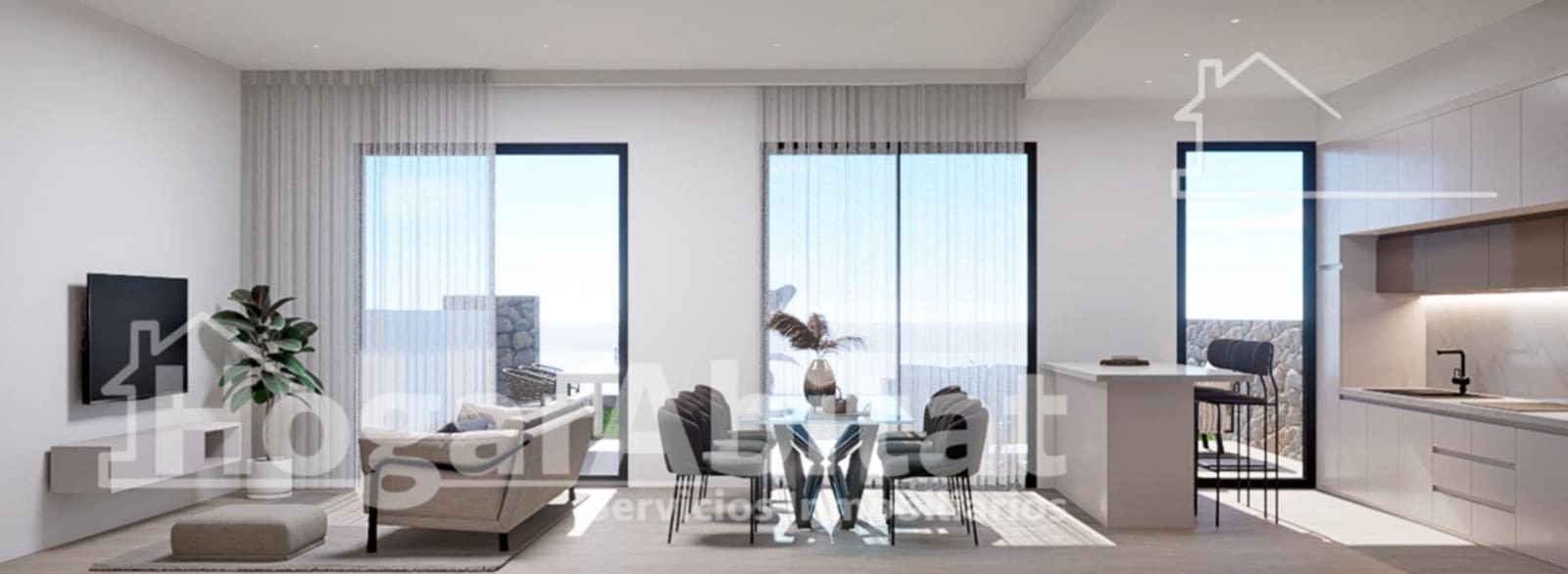 2 soveværelse Penthouse til salg i Finestrat med swimmingpool garage - € 409.900 (Ref: 9016205)