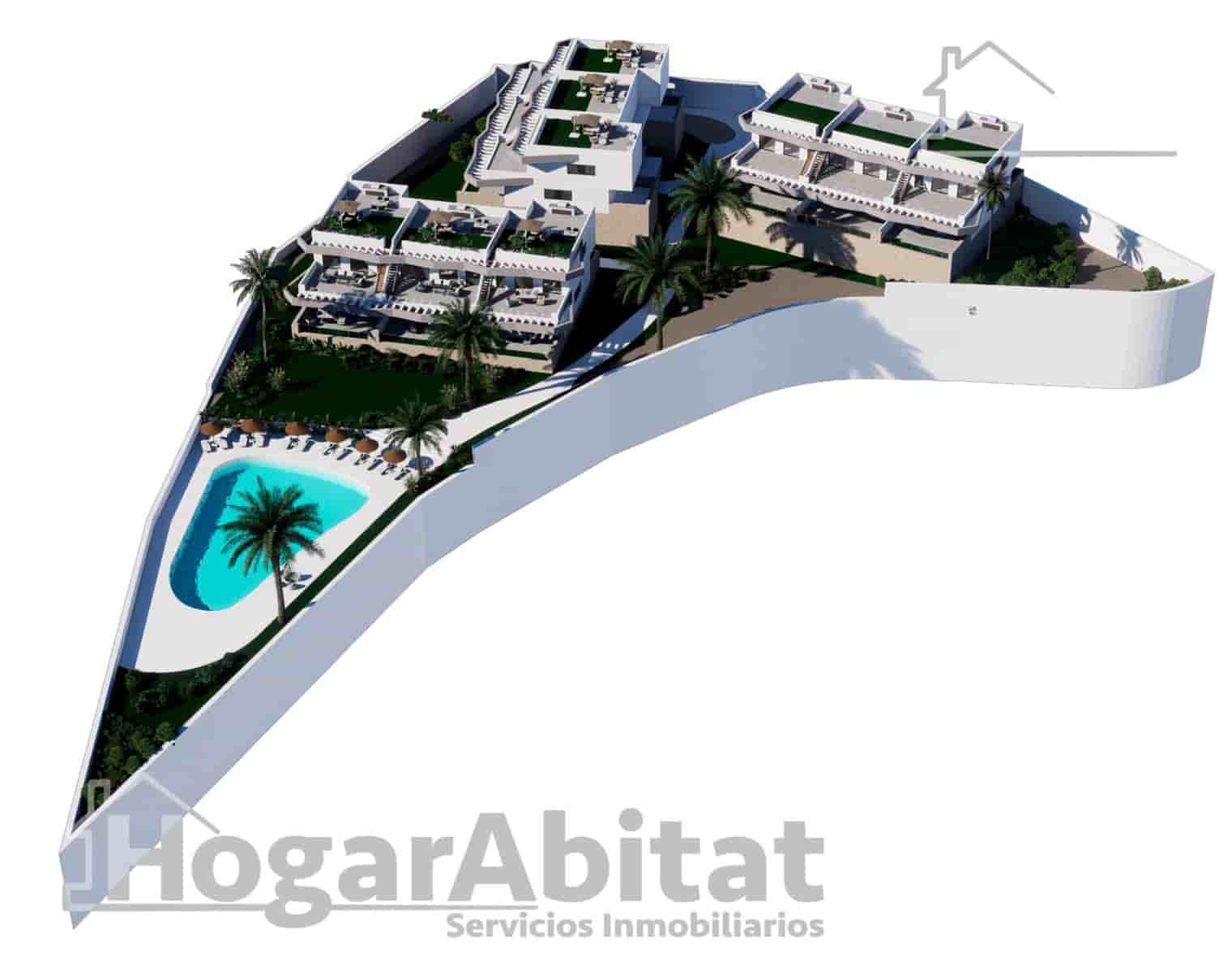 2 soveværelse Penthouse til salg i Finestrat med swimmingpool garage - € 409.900 (Ref: 9016205)