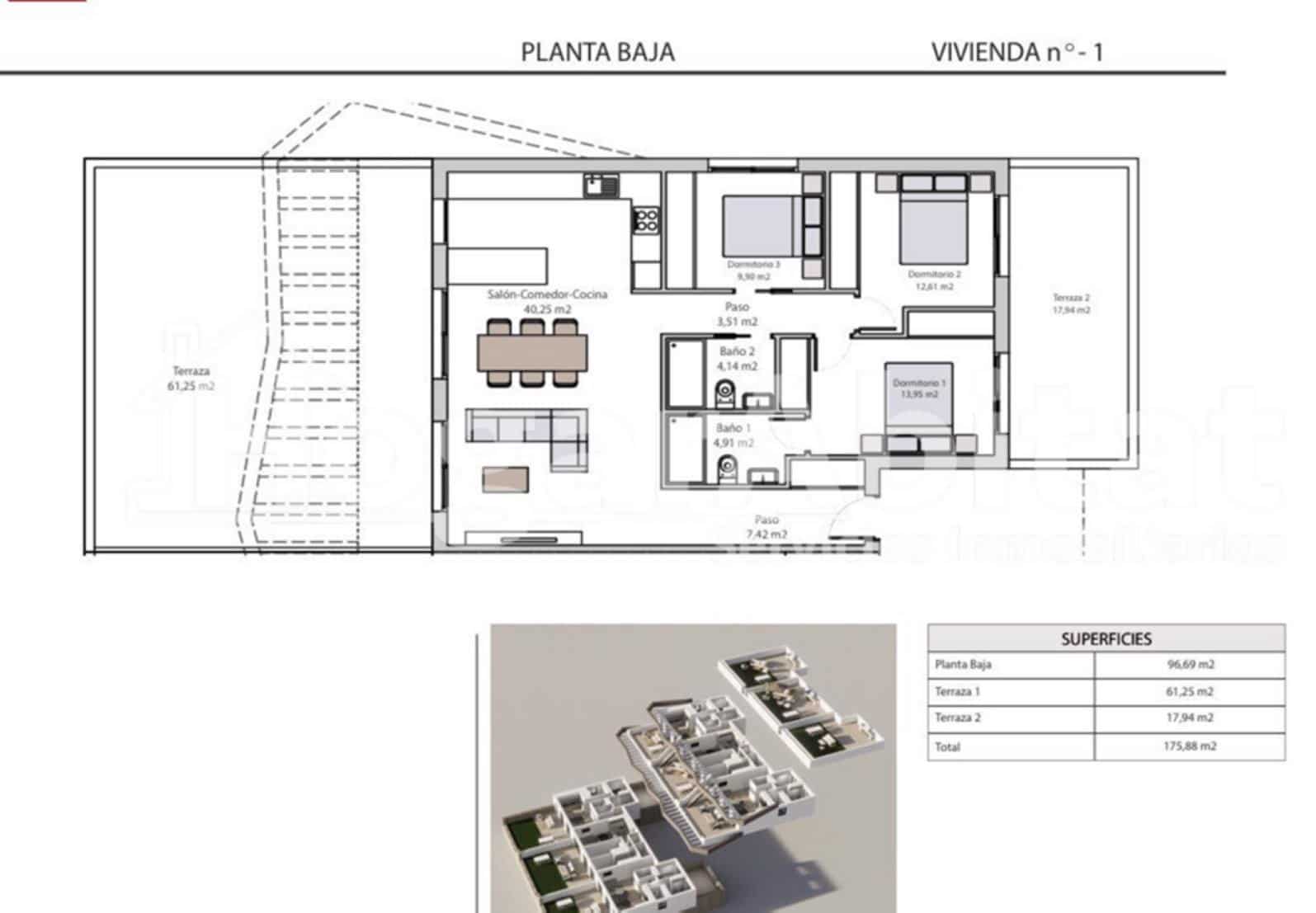 2 quarto Apartamento para venda em Finestrat com piscina garagem - 379 900 € (Ref: 9016206)
